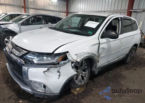 2016 Mitsubishi Outlander Es из США, поврежденный, VIN JA4AZ3A3XGZ039912